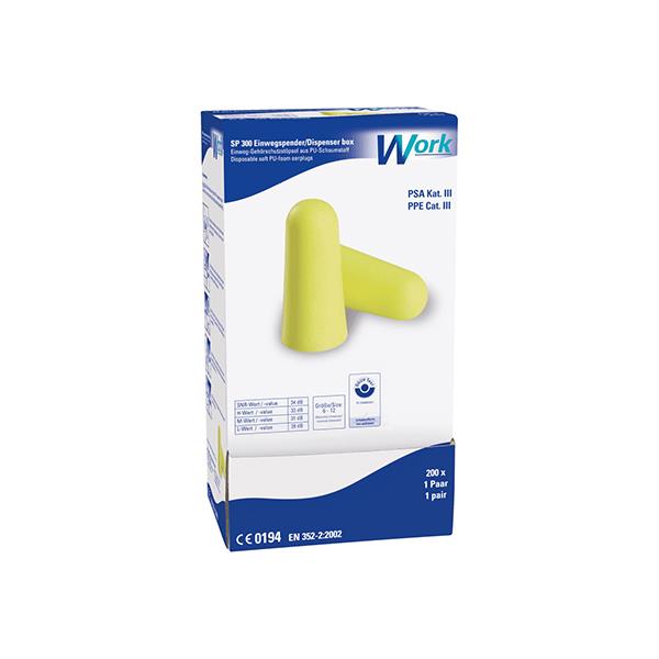 Foam earplugs (200 pairs)